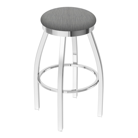 Holland Bar Stool Co 30" Swivel Bar Stool, Chrome Finish, Graph Seat 80230CH020